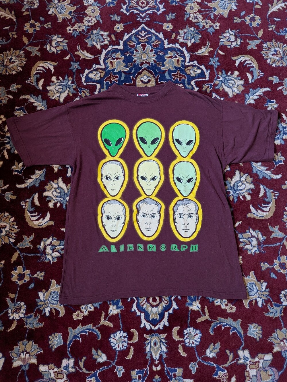 Vintage 90s Alien Workshop Skate Tee T-Shirt Mens Large Novel Teez Skateboard